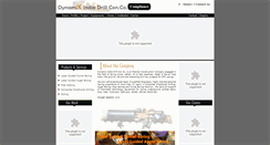 Desktop Screenshot of dynamixtrenchless.com