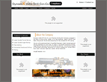 Tablet Screenshot of dynamixtrenchless.com